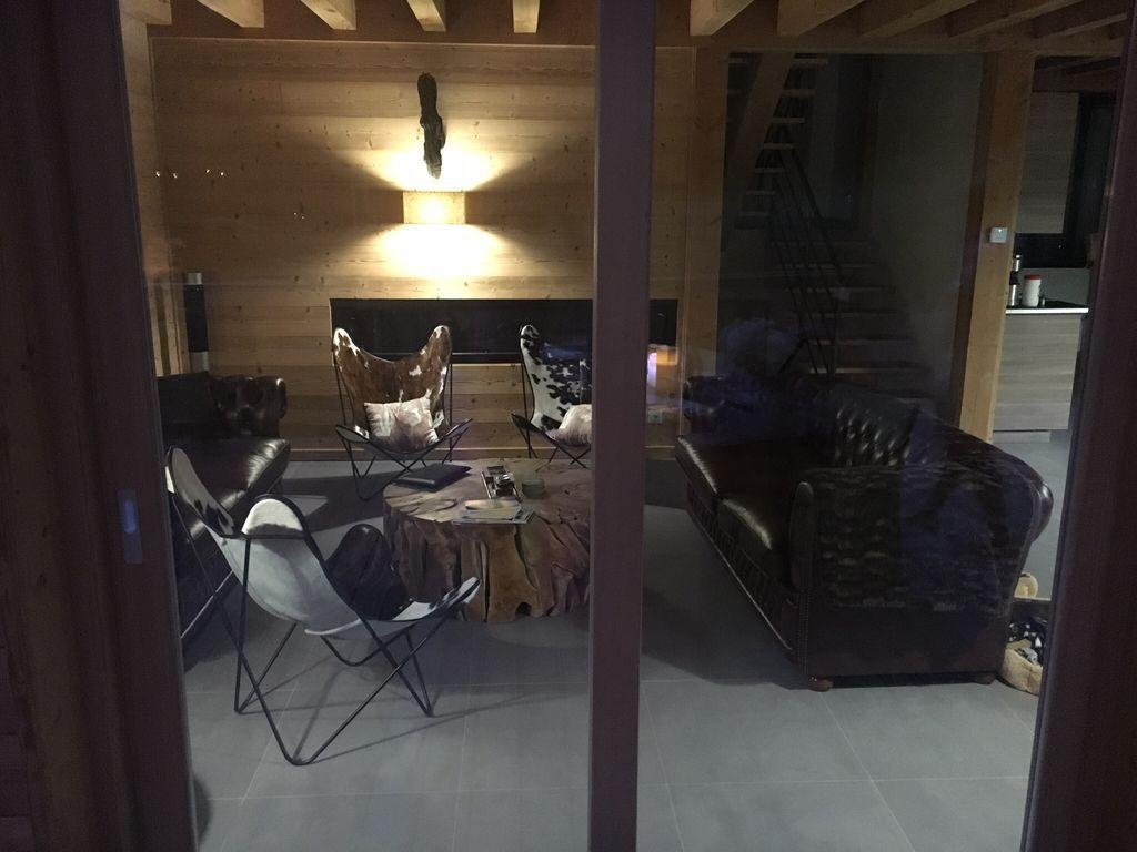vue du salon de la terrasse