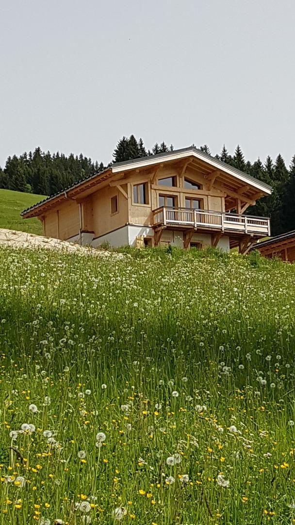 le chalet en été