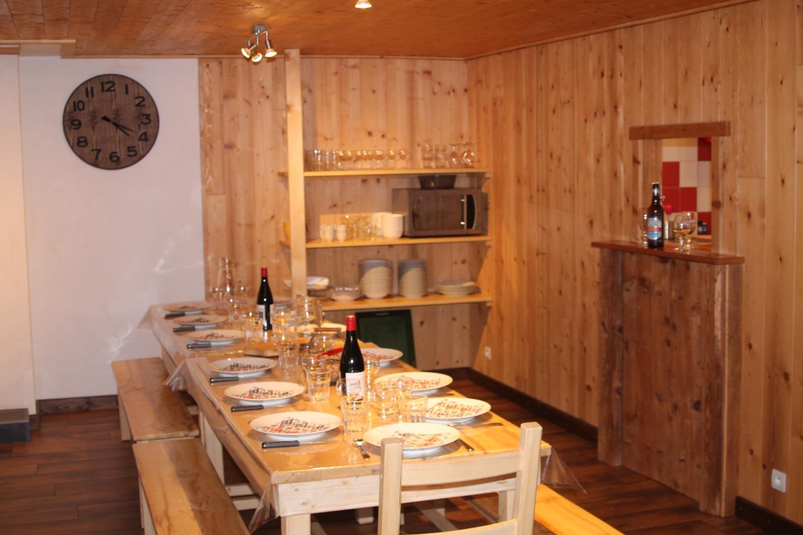 Grand appartement 13 places dans ancienne ferme Les Contamines Montjoie