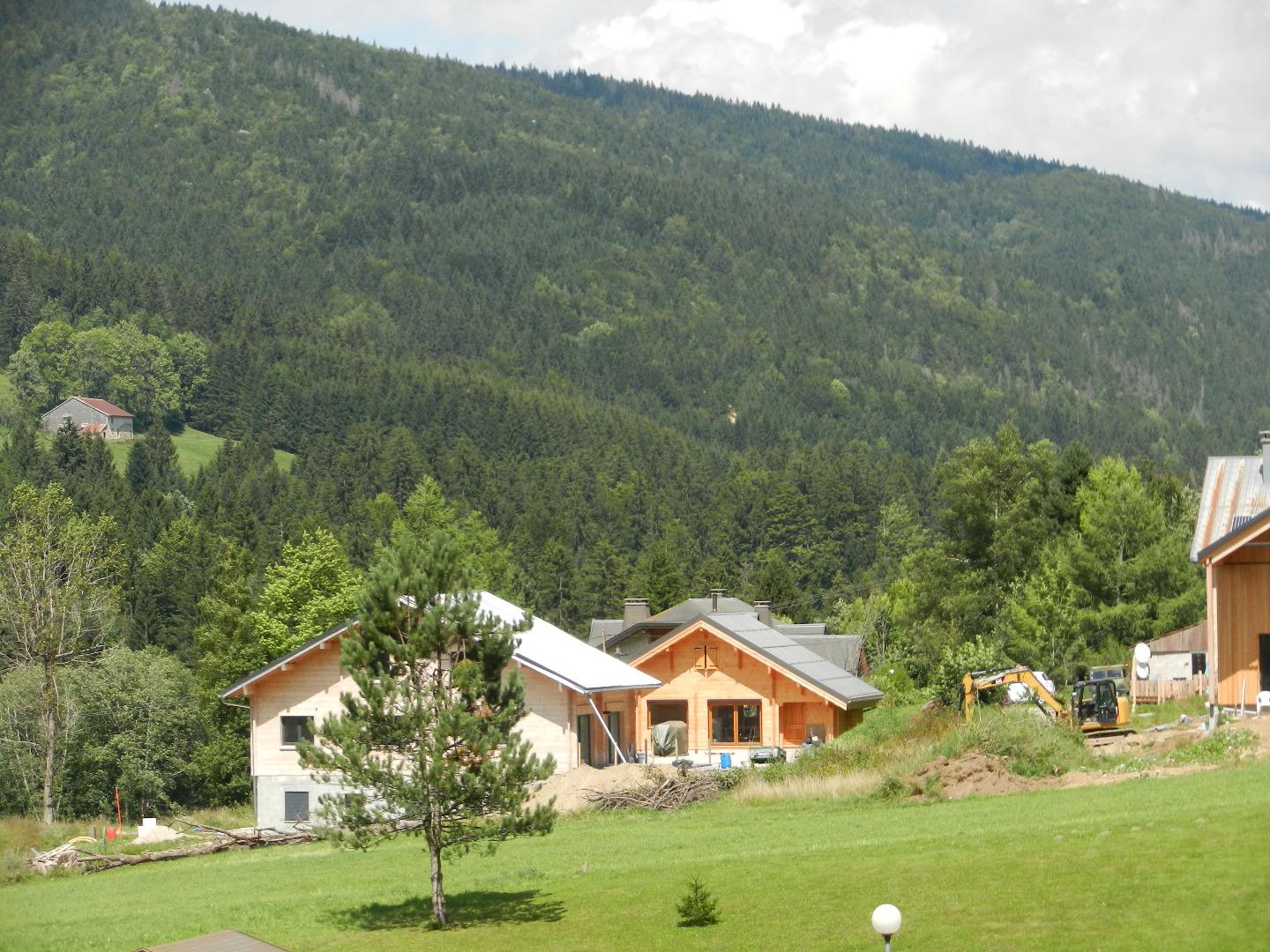 Le chalet l'été