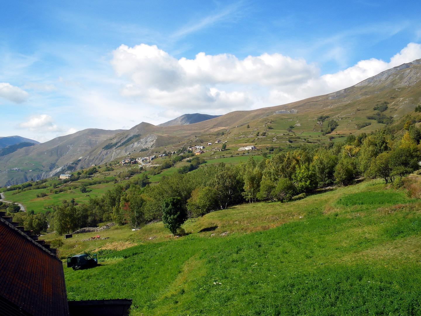 l'Aiguillon depuis le chalet