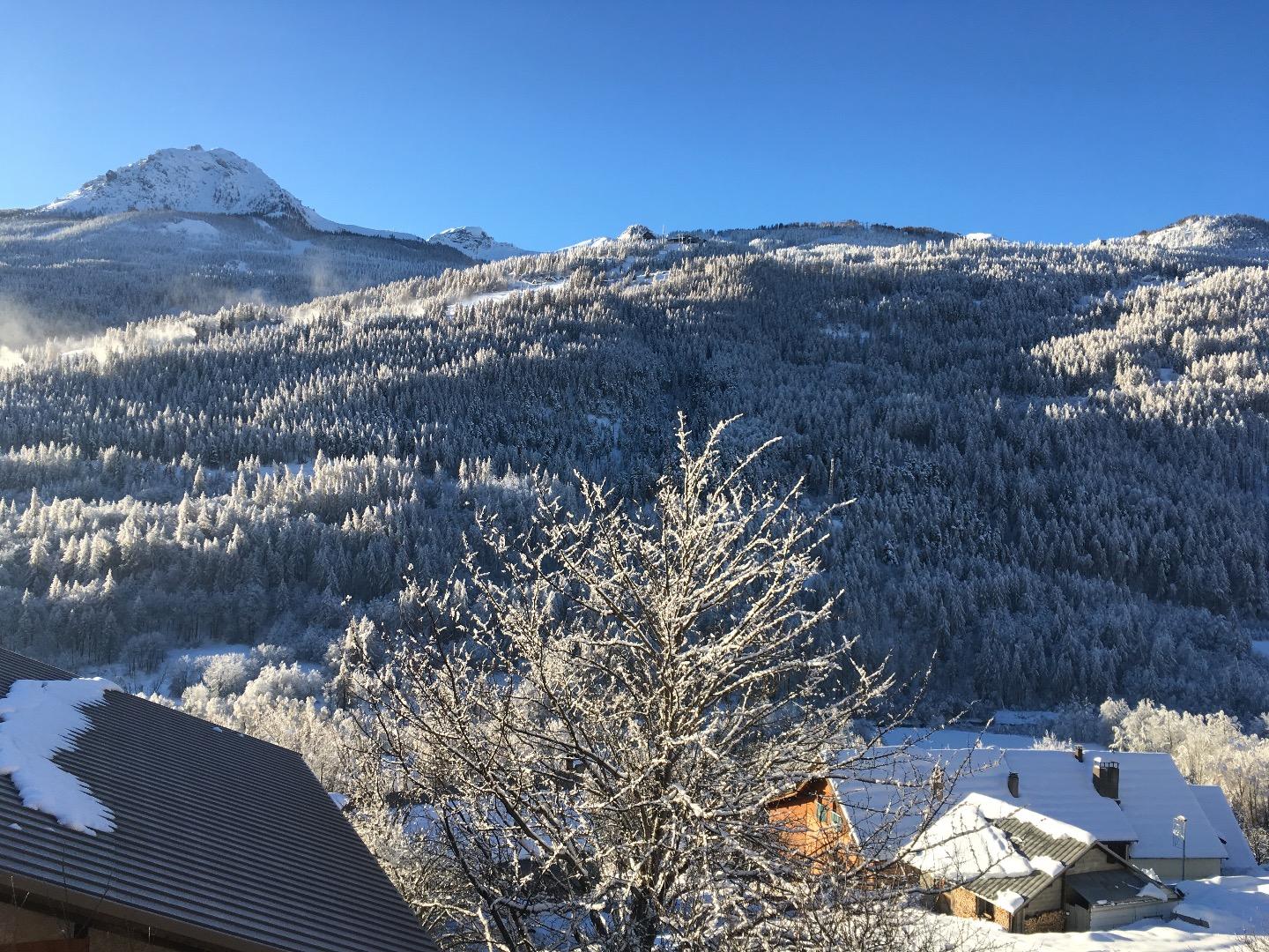 Vue du chalet