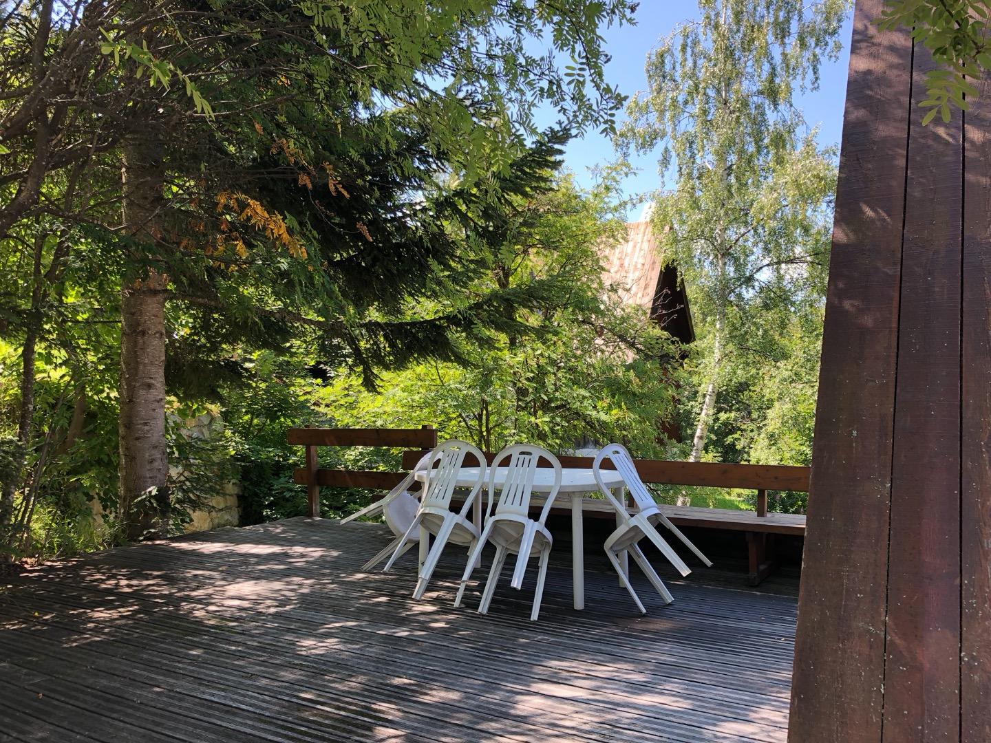 grande terrasse d'été