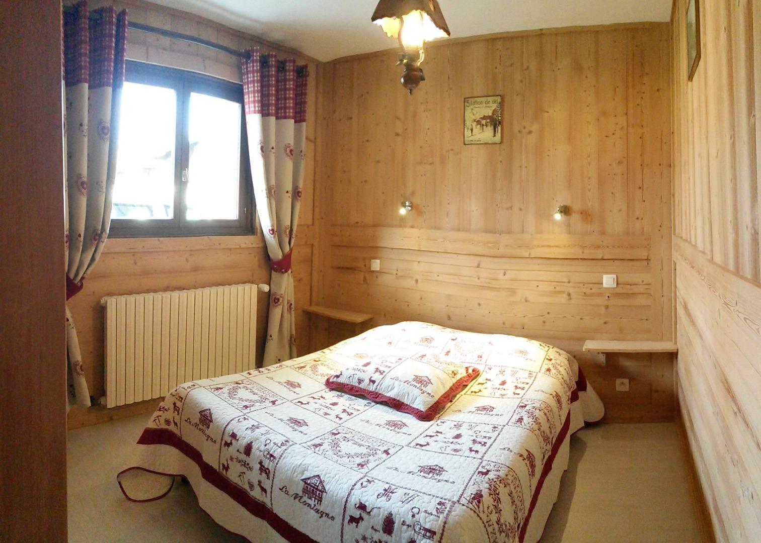 chambre avec lit double 140