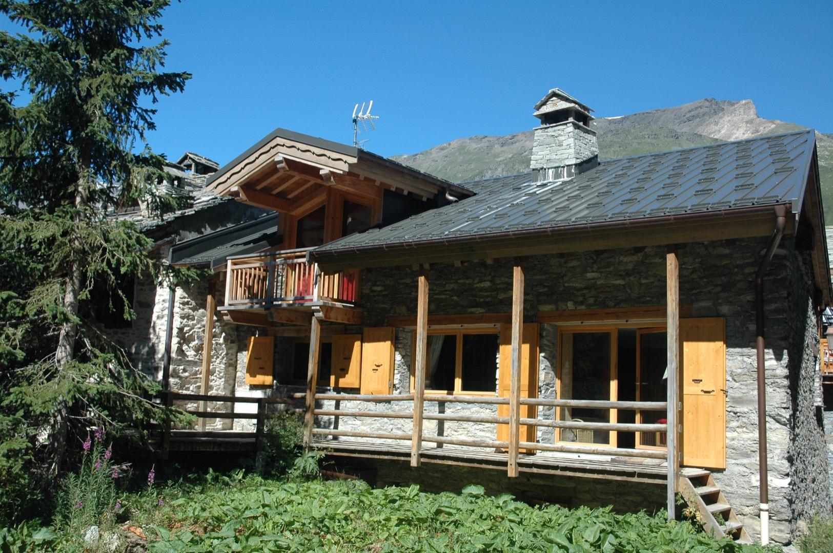 Chalet en été