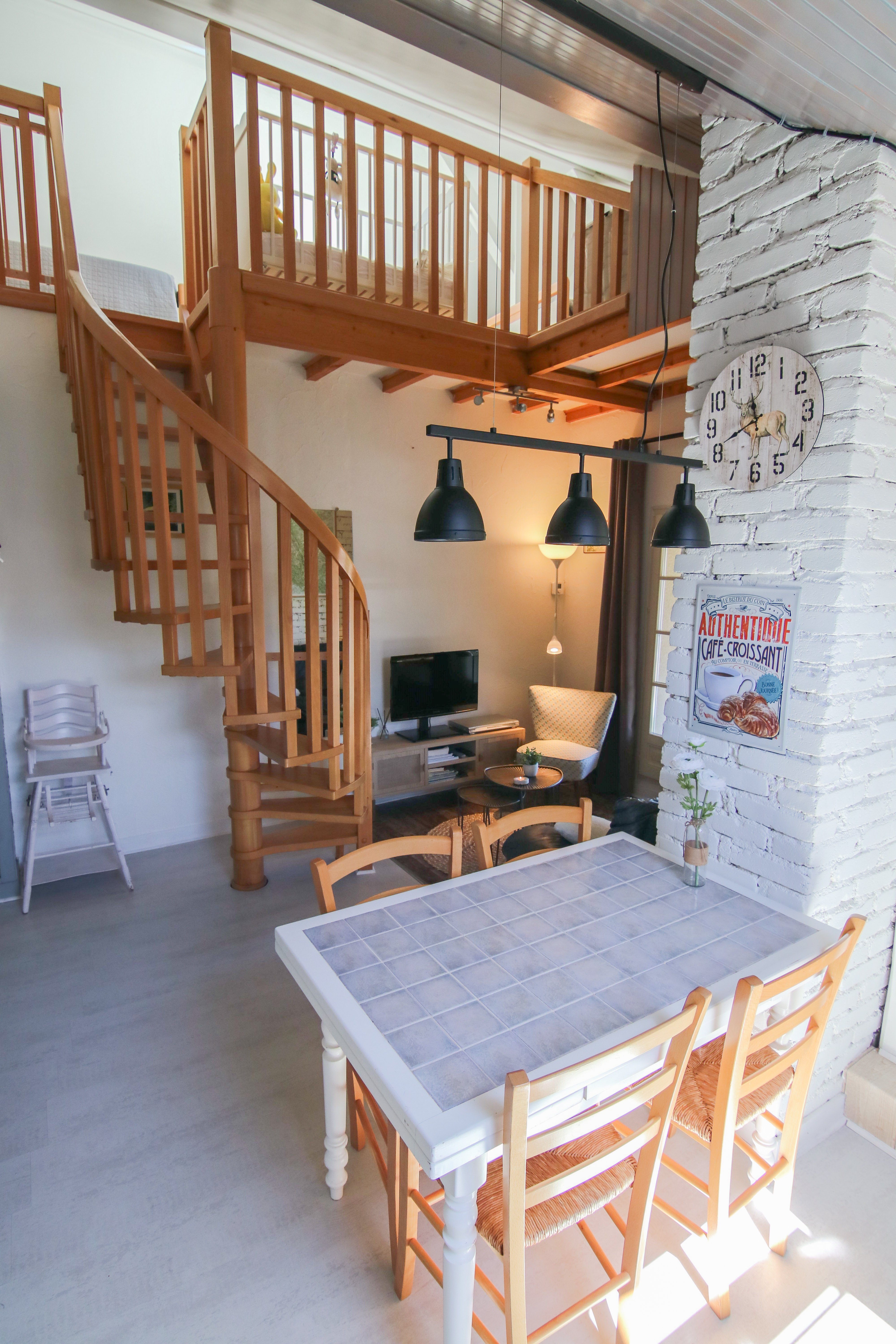 Le Belvosgien : un duplex chaleureux et cosy.