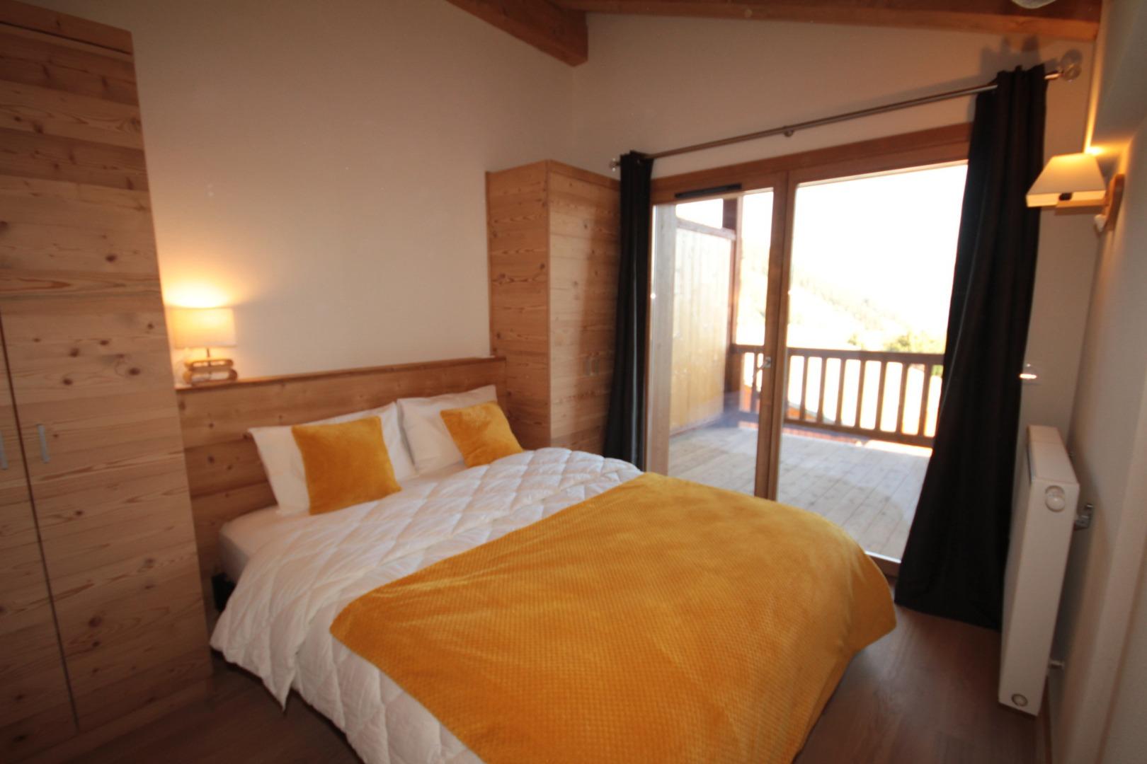 Chambre Sud avec Balcon (Lit 160x200)