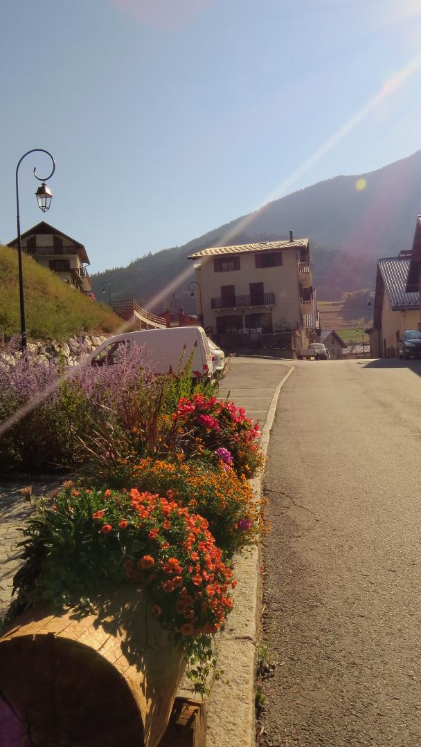 Arrivée au gite 