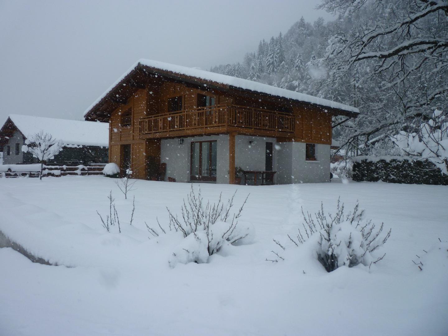 Façade sud est hiver