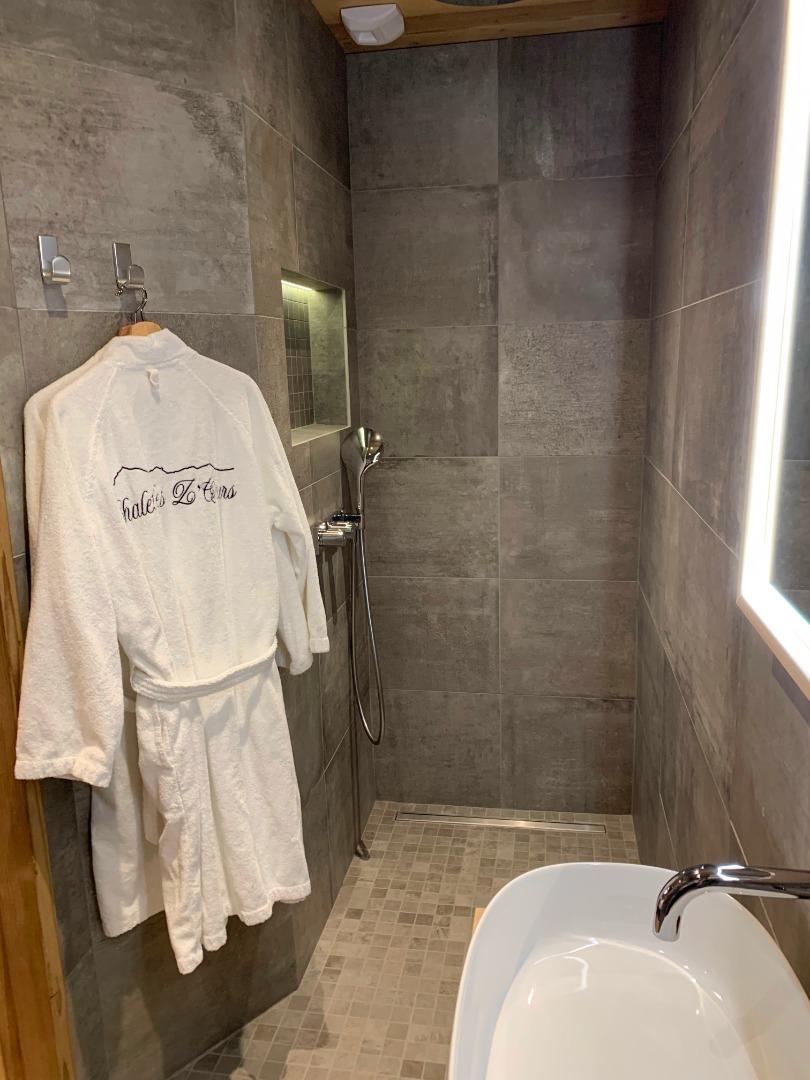 Douche à l'italienne 