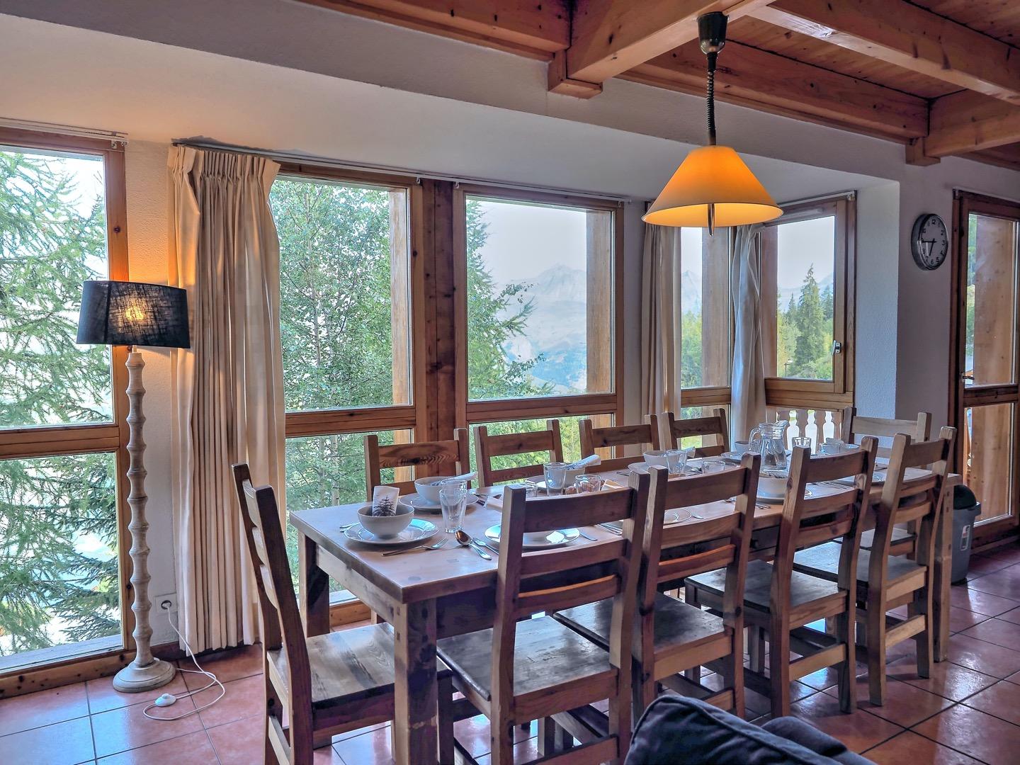 Table a manger avec vue