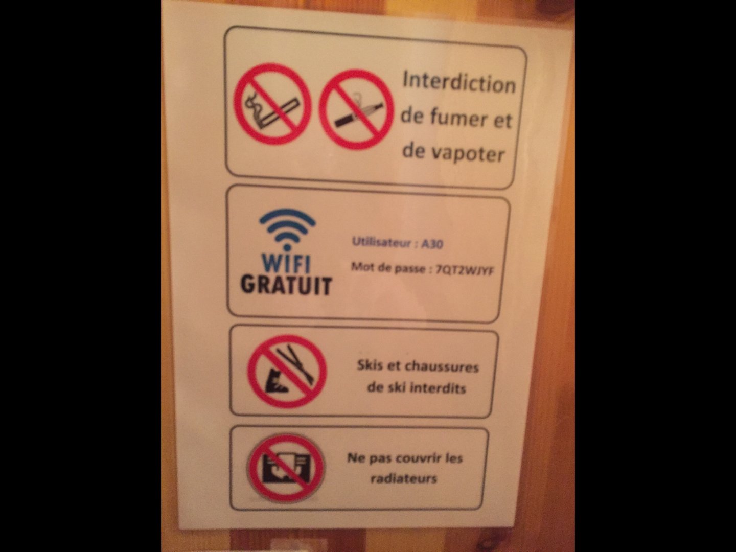 Animaux strictement interdits 