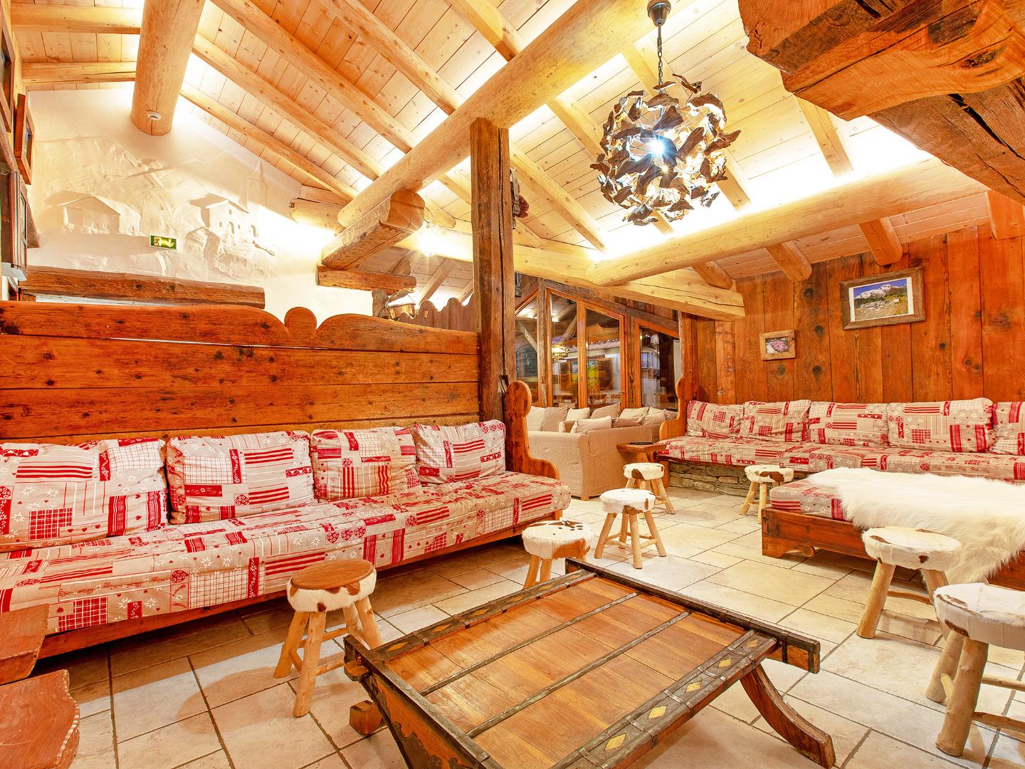 Chalet Père Marie - séjour