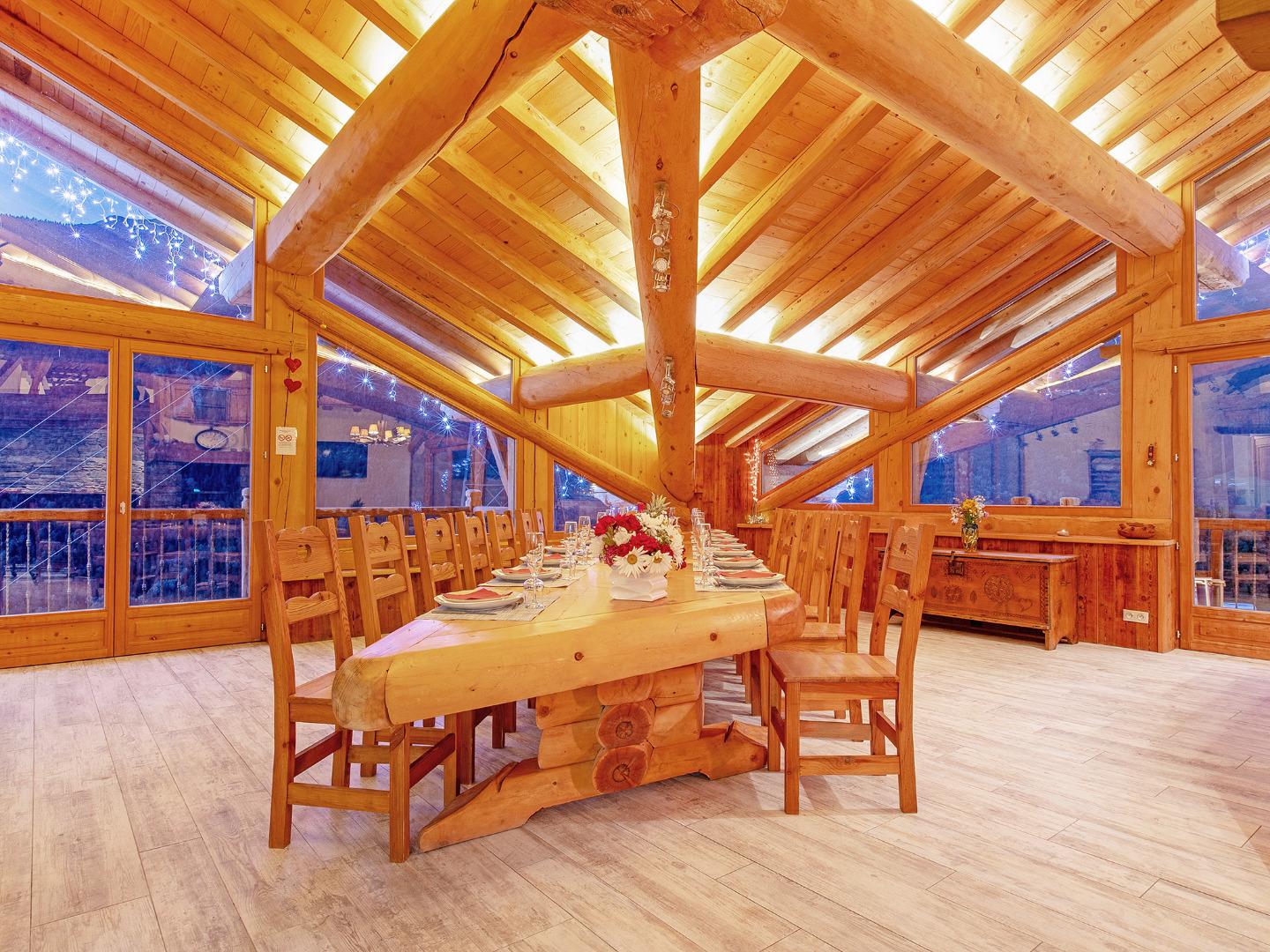 Chalet Perle des Neiges - coin repas