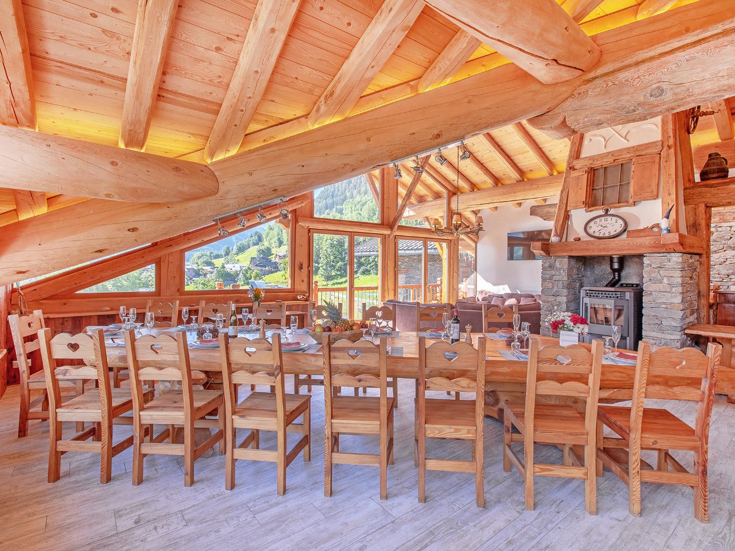 Chalet Perle des Neiges - coin repas