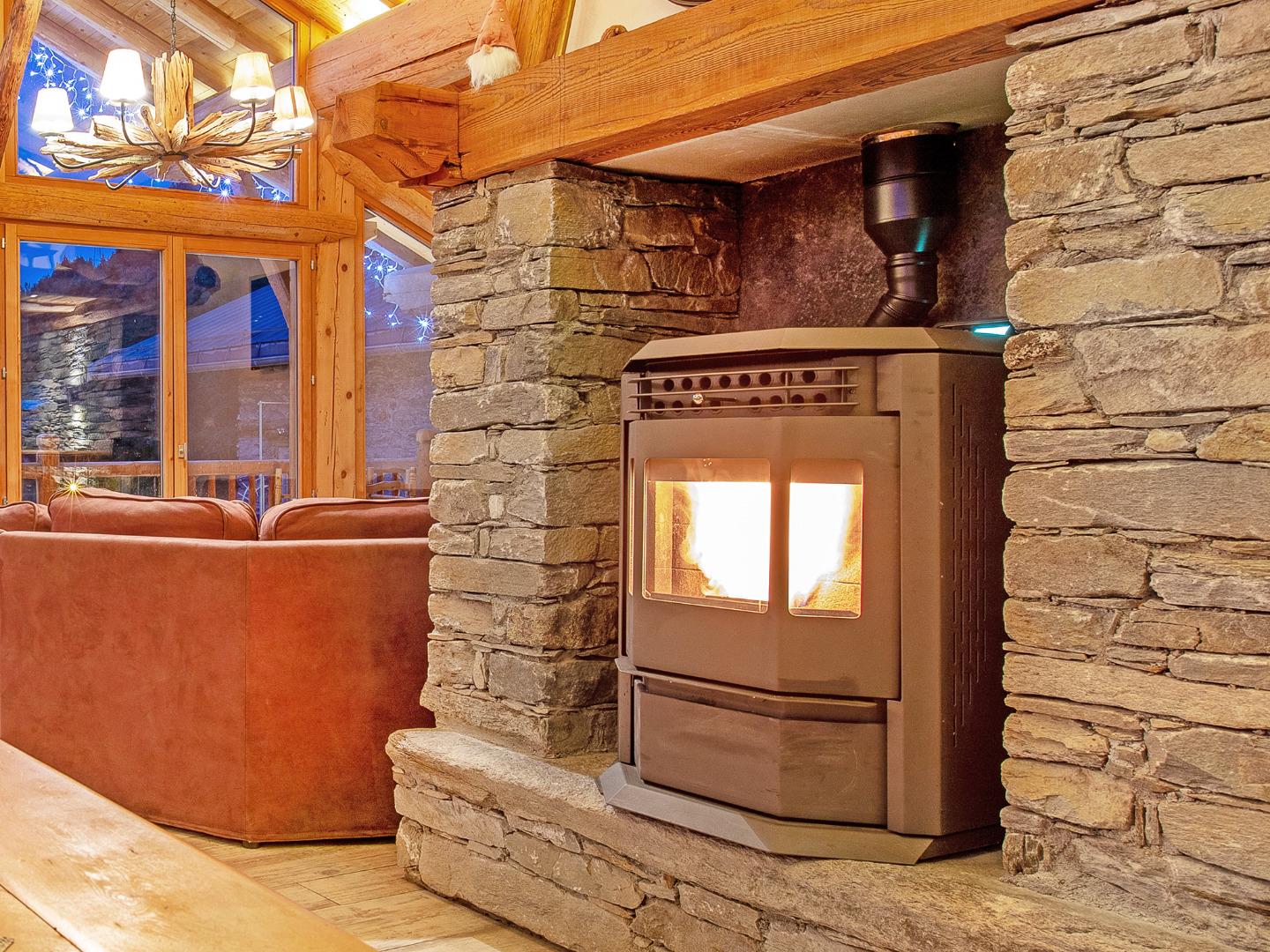 Chalet Perle des Neiges - séjour