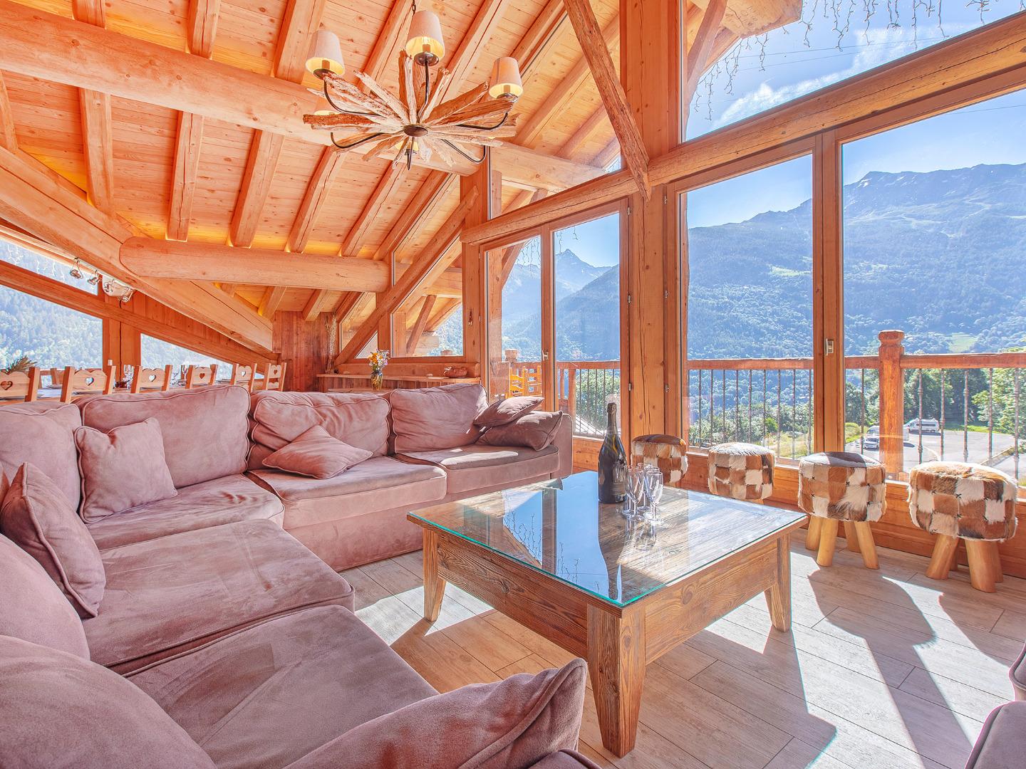 Chalet Perle des Neiges - séjour