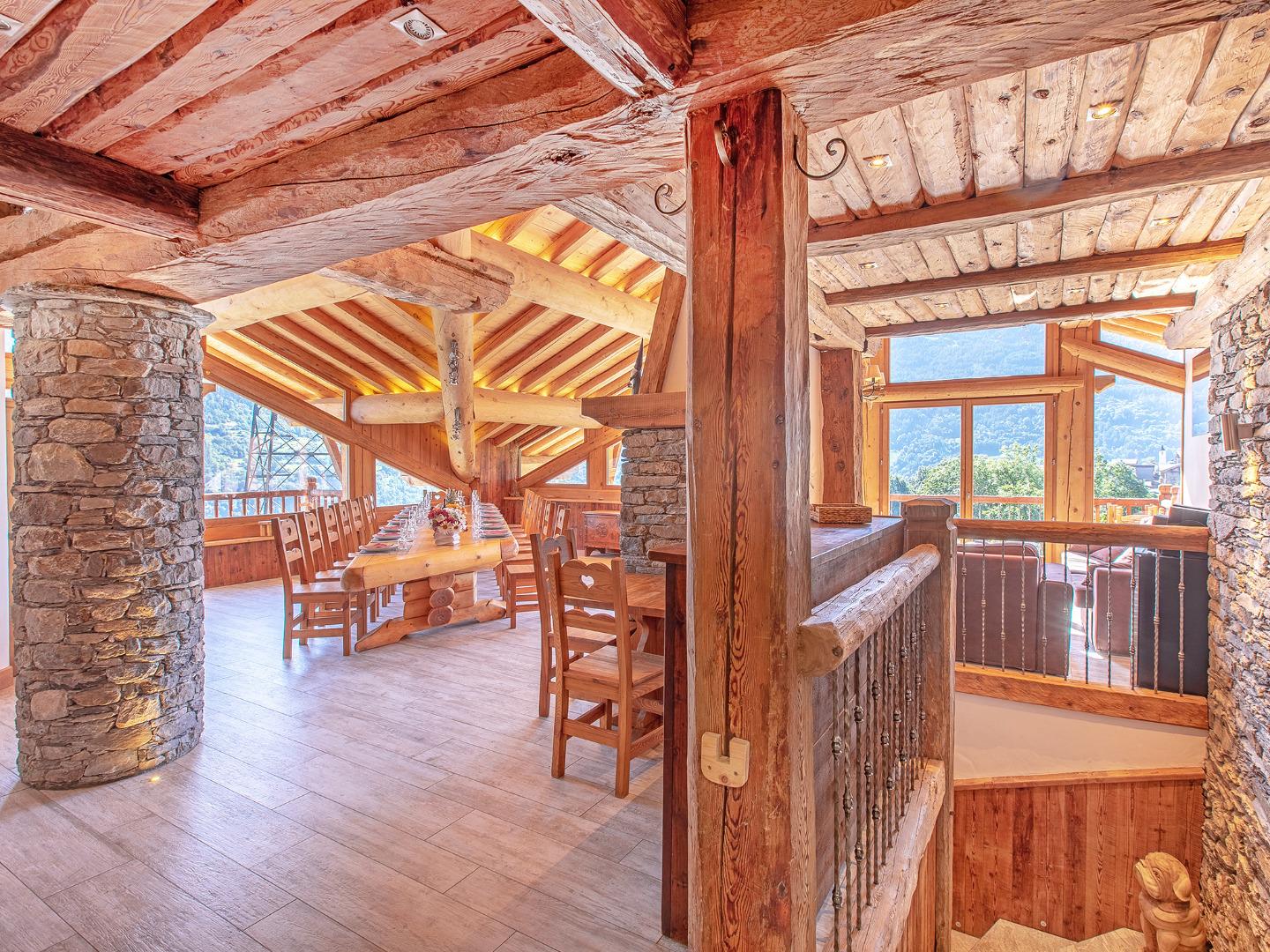 Chalet Perle des Neiges - séjour