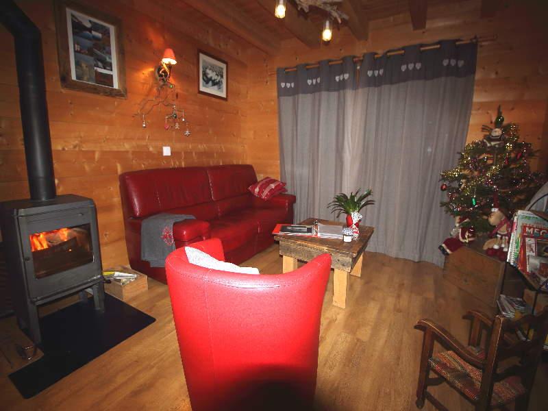 Le  salon " au coin du feu" quelques jours avant noël